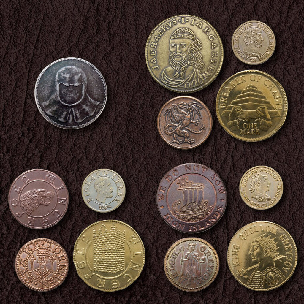 game of thrones coins from etsy