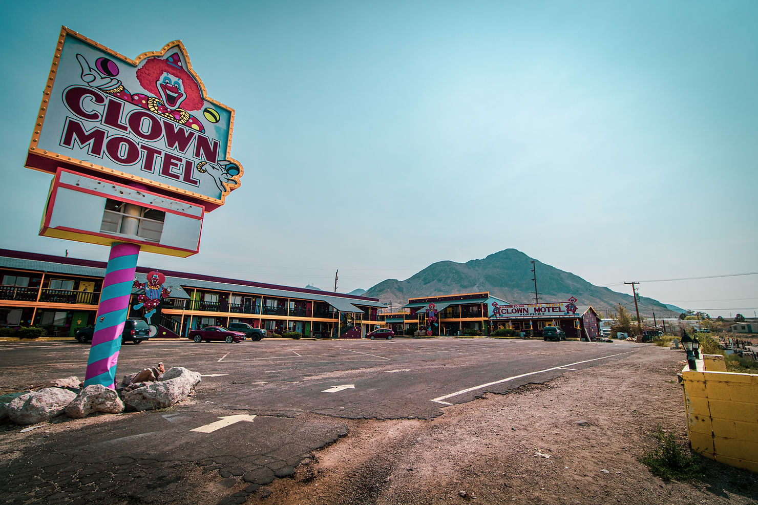 The Clown Motel Which Sits Next to Tonopah Cemeter, Tonopah, Nevada